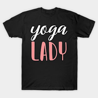 yoga lady - yoga girl T-Shirt